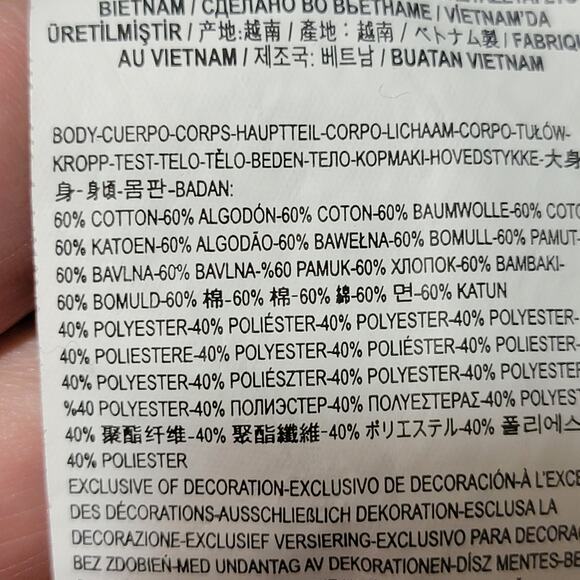 VANS LS Black Unisex Hoodie Panther Graphic - Size Medium - Picture 7 of 7